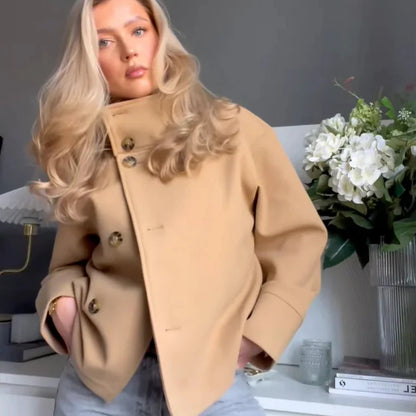 Womens Wool Blend Jacket