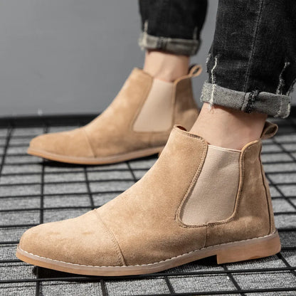 Luxury Suede Ankle Boots