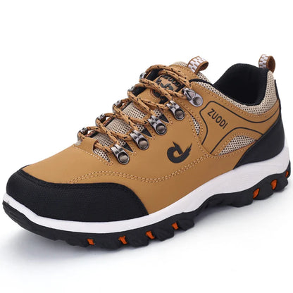 Men's Comfortable Hiking Boots Waterproof Grip Trail Running Shoes