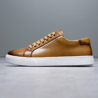 Authentic Real Leather Running Shoe