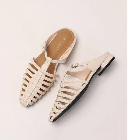 Women's Buckle Flats