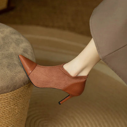 Luxury Genuine Leather High Heels