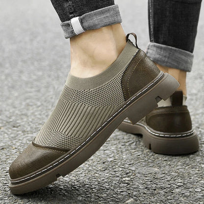 Premium Breathable Leather Sneakers
