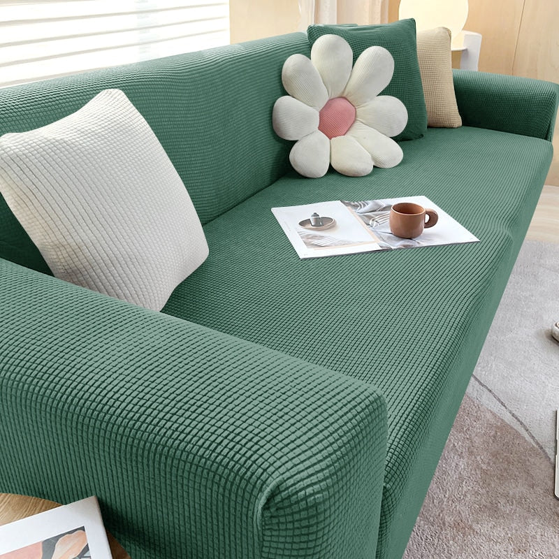 Stretch Sofa Slipcover Non-Slip Fabric Protector