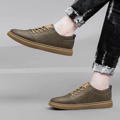 Authentic Leather Running Shoes