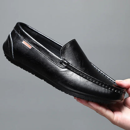 Monatro Men's Leather Loafers Comfortable