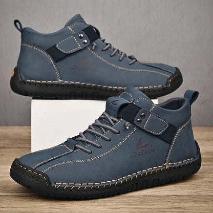 Authentic Brown Leather Boots