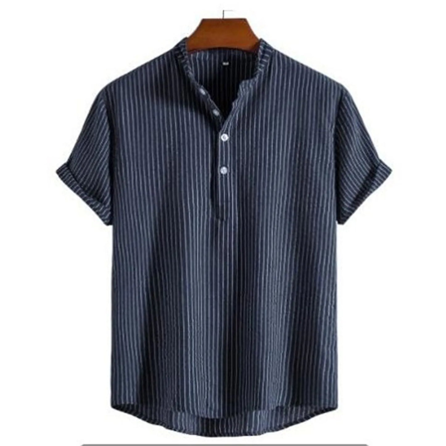 Hampton Men's Linen Button Up Shirt