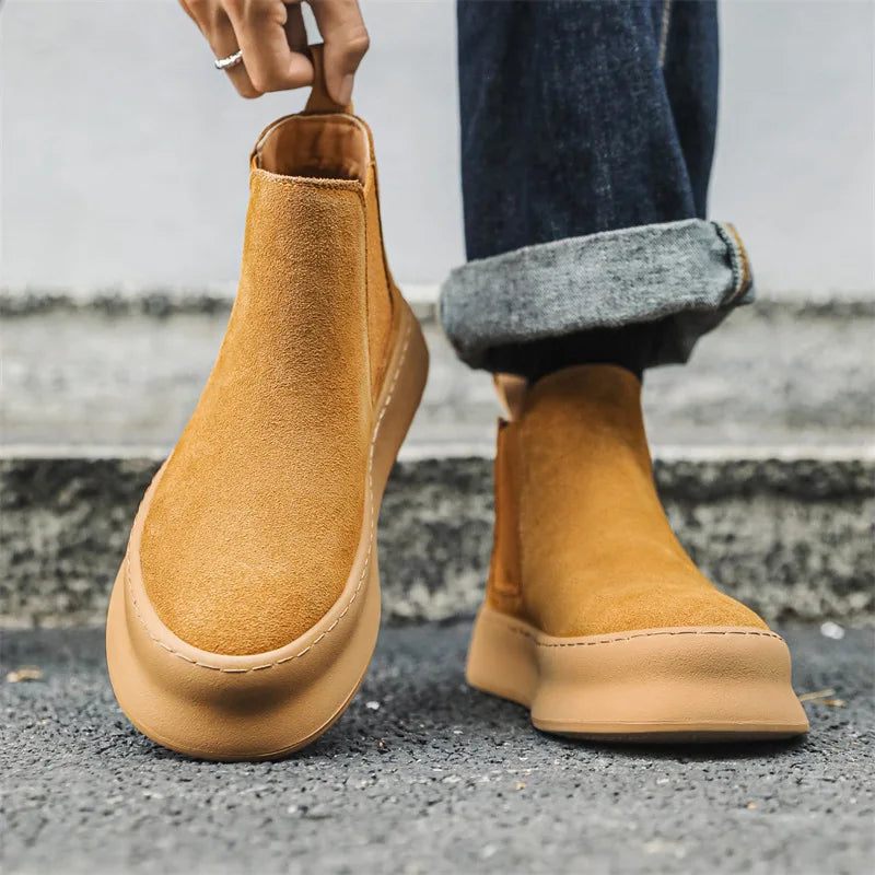 Marco Men's Suede Chelsea Boot