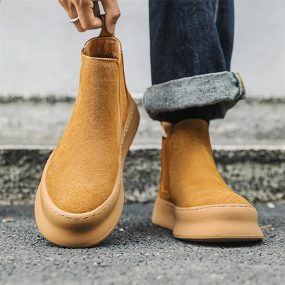 Marco Men's Suede Chelsea Boot