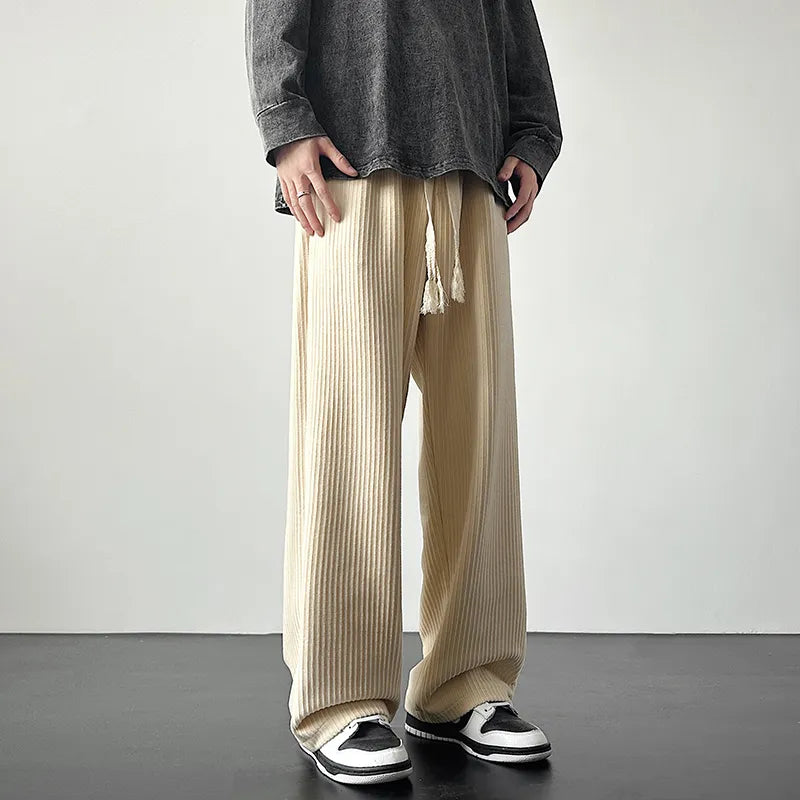 Relaxed Fit Fleece Lounge Pants Scandinavian Style