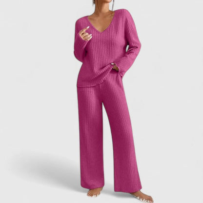 Cozy Women's Loose Fit Sleepwear Pajama Set