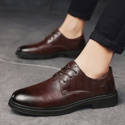 Luxury Real Leather Oxford Shoes