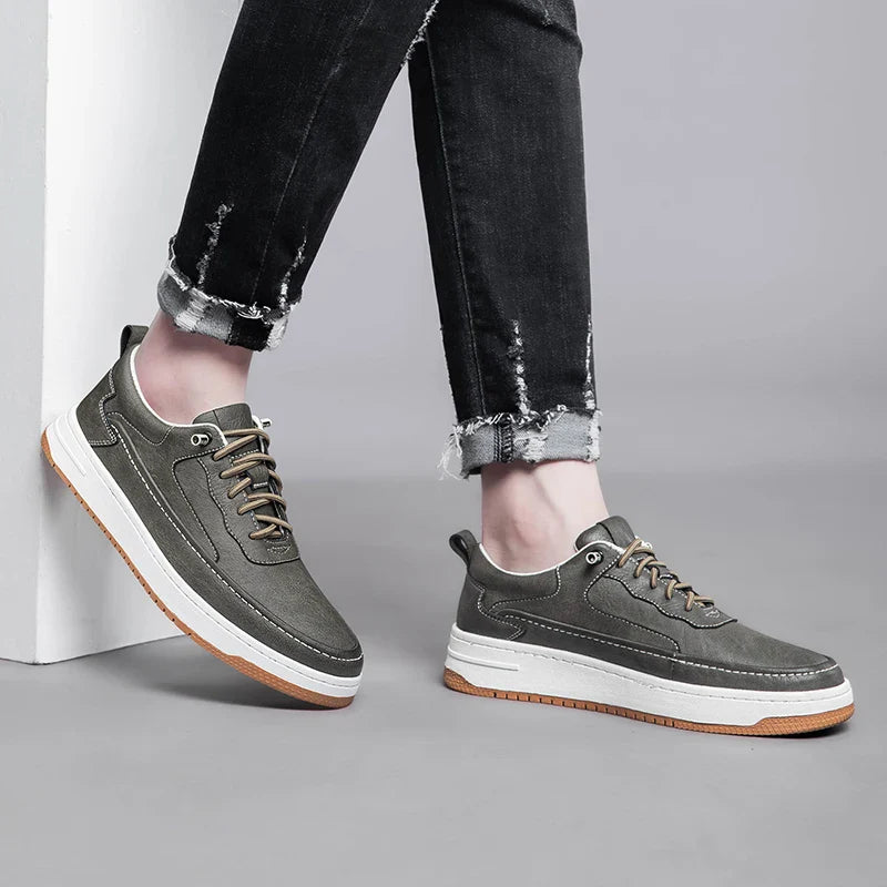 Authentic Premium Leather Trainer Shoes