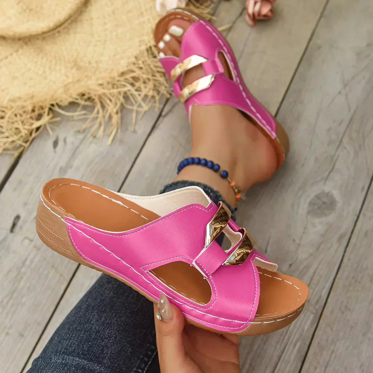 Lina | High Heel Summer Sandals - VibreMode