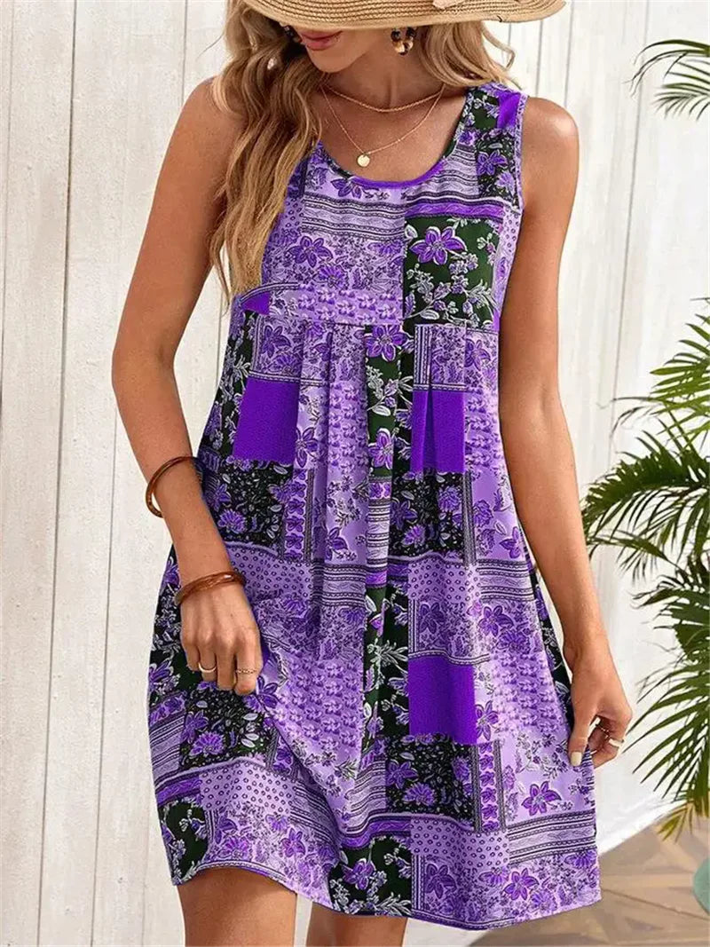 Women's Strapless Fit Flare Dress
