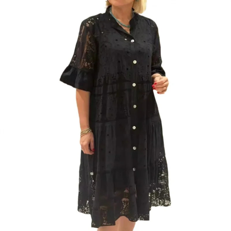 Elegant Floral Women's Dress