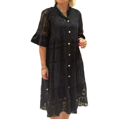 Elegant Floral Women's Dress