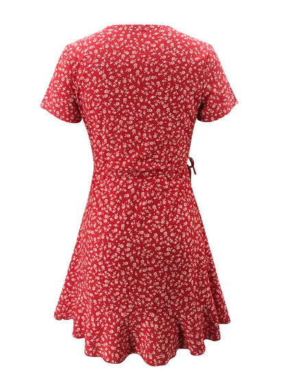 Pretty Floral Midi Dress
