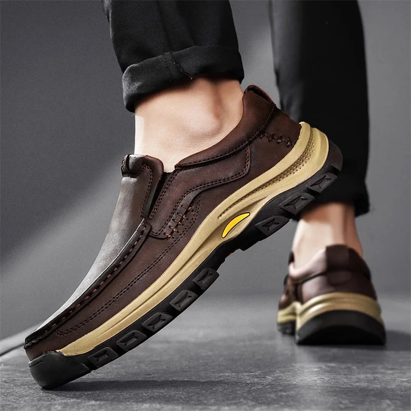 Authentic Premium Leather Slip On Shoe