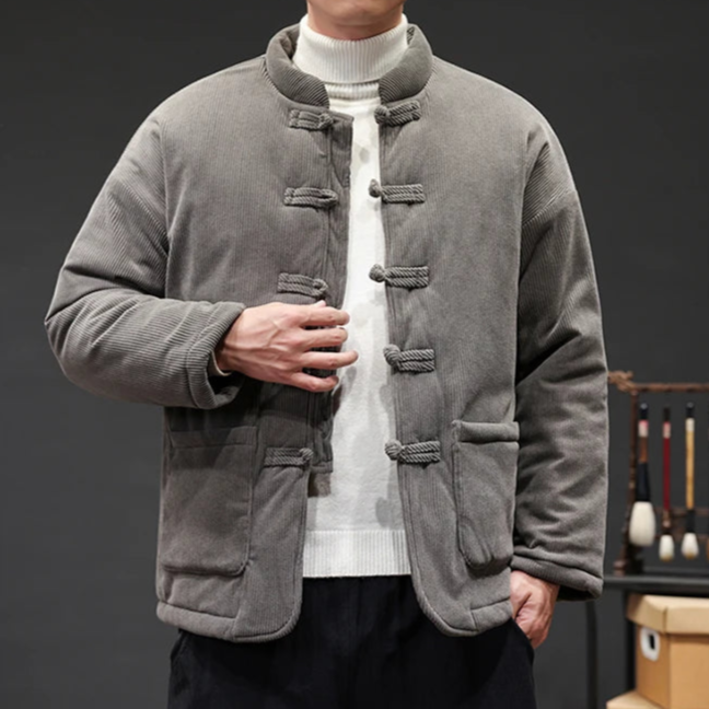 Rugged Textured Cotton Jacket