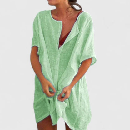 Relaxed Fit Beach Cover Up Short Pants