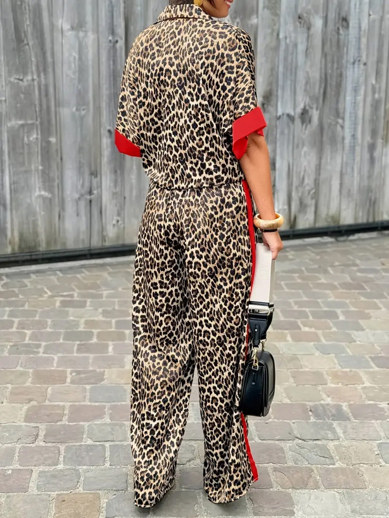 Comfortable Leopard Print Maxi Dress Outfit