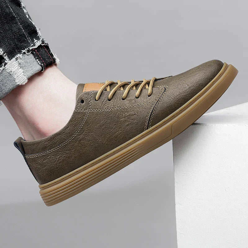 Authentic Leather Running Shoes