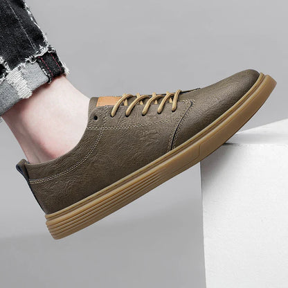 Authentic Leather Running Shoes