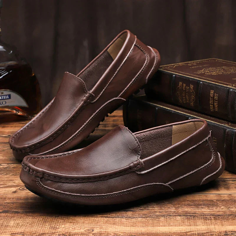 Authentic Soft Leather Loafers