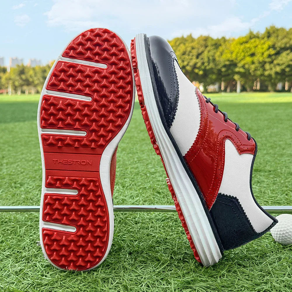 Men's Golf Shoe Leather Strathmore Heritage