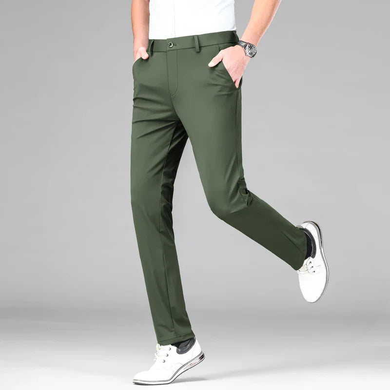 Classic Fit Khaki Pants