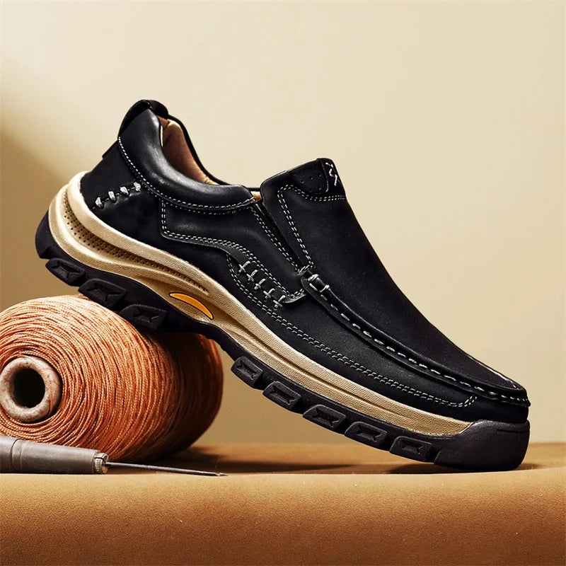 Authentic Premium Leather Slip On Shoe