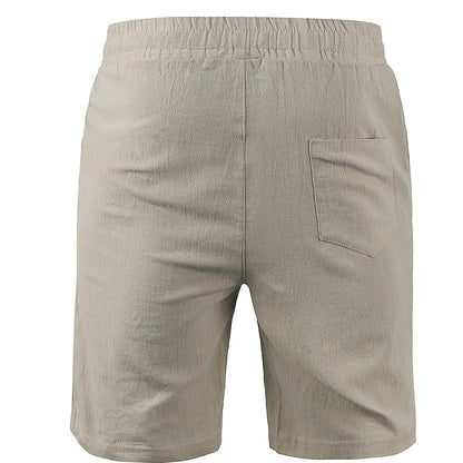 Casual Elastic Waist Daily Shorts