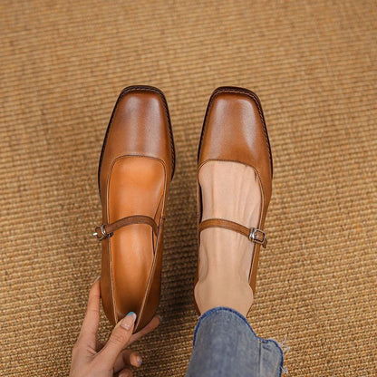 Authentic Leather Walking Shoes