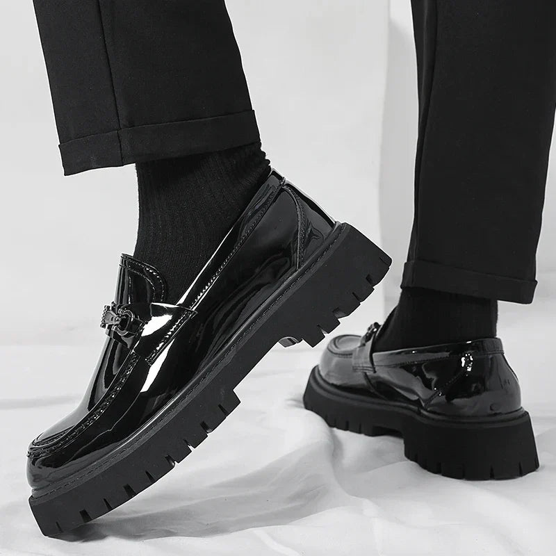 Men's Leather Dress Loafers