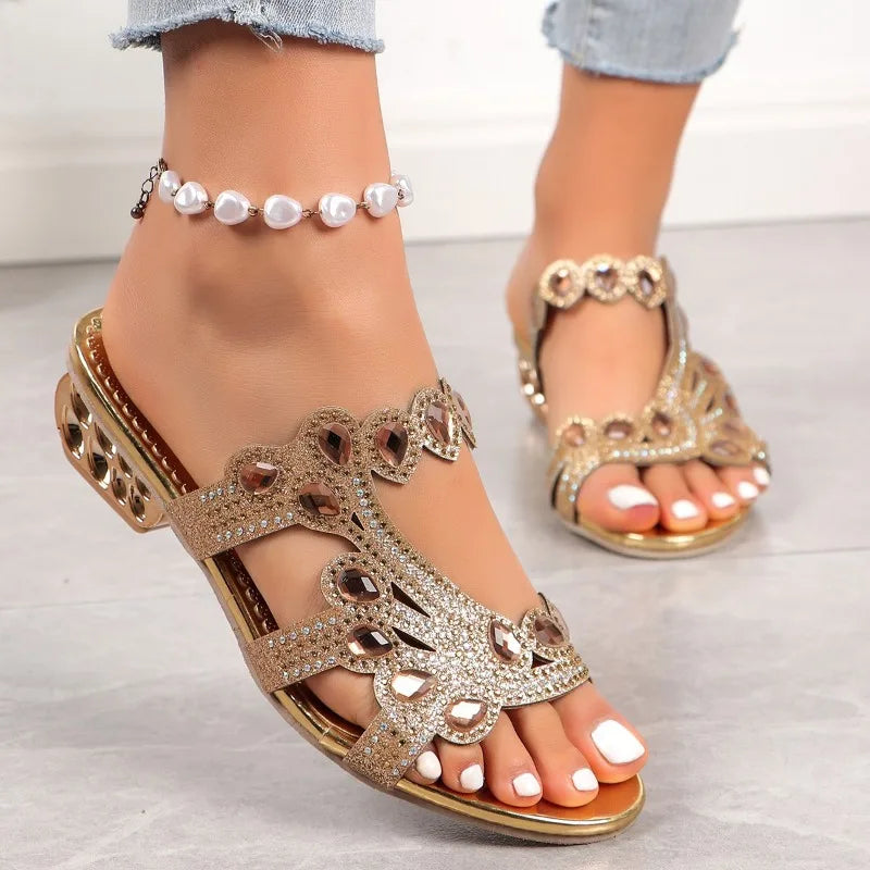 Women's Decorative Strap Sandals