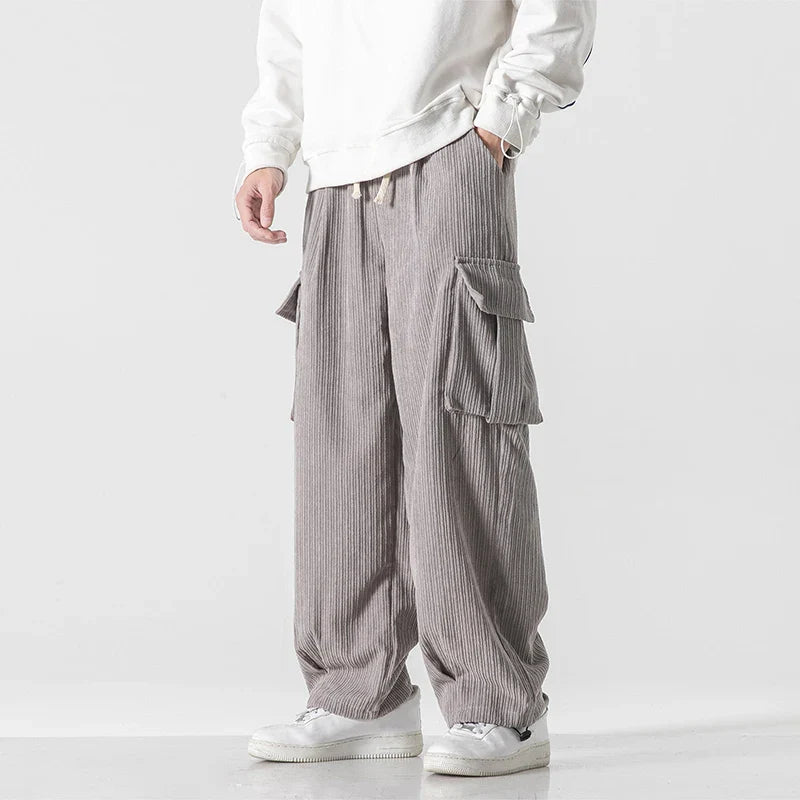 Soft Textured Corduroy Pants