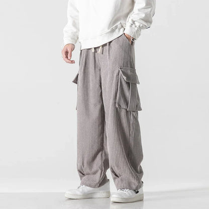 Soft Textured Corduroy Pants