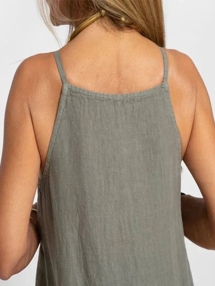 Women's Elegant Dress with Side Slits