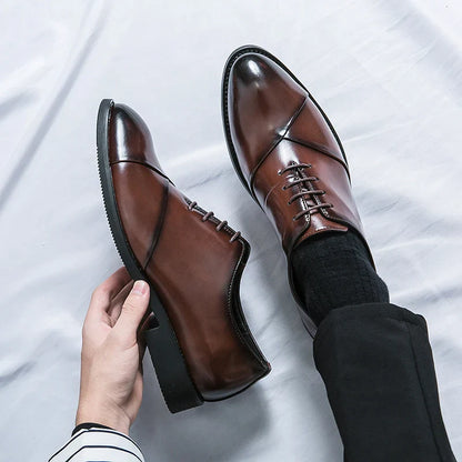 Classic Brown Leather Shoes