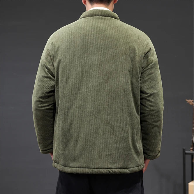 Rugged Textured Cotton Jacket
