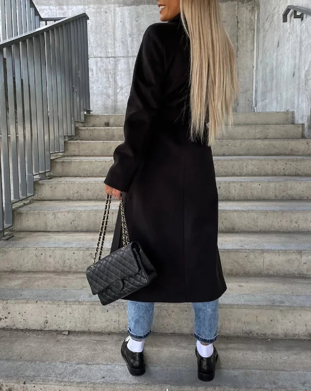 Timeless Double Breasted Women's Winter Coat