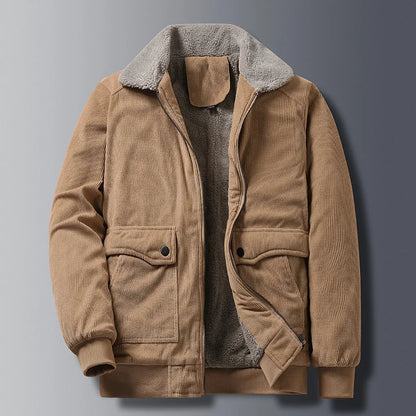 Rugged Cotton Cord Jacket - VibreMode