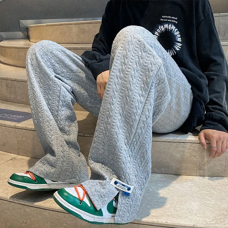Soryu Men's Braided Knit Sweatpants