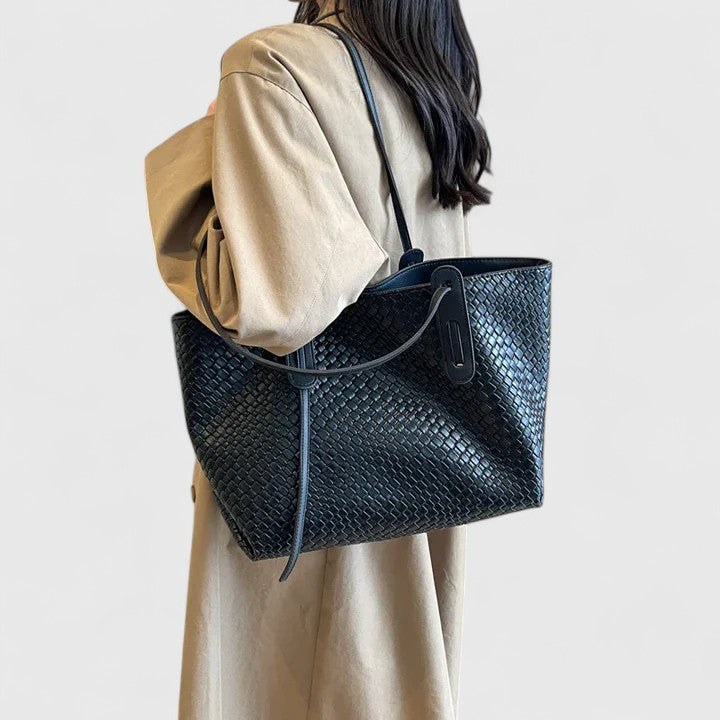Timeless Natural Fiber Shopping Bag