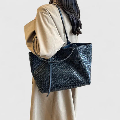 Timeless Natural Fiber Shopping Bag