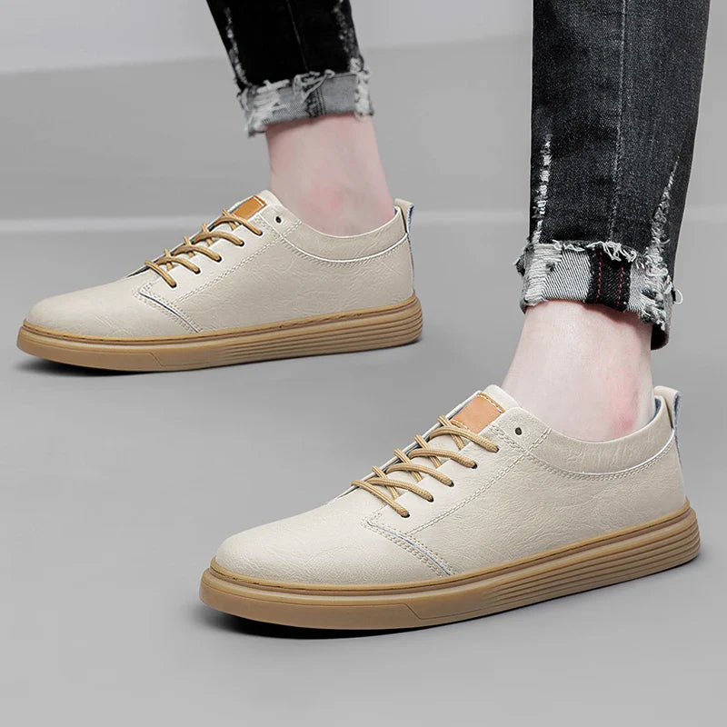 Authentic Leather Running Shoes