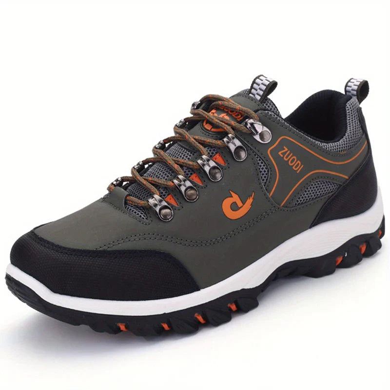 Men's Comfortable Hiking Boots Waterproof Grip Trail Running Shoes