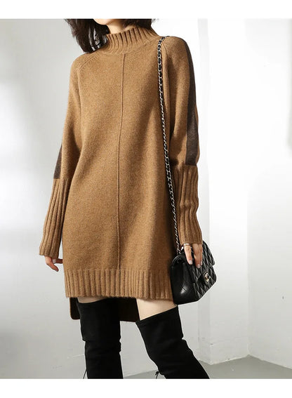 Women's Cable Knit Sweater Dress